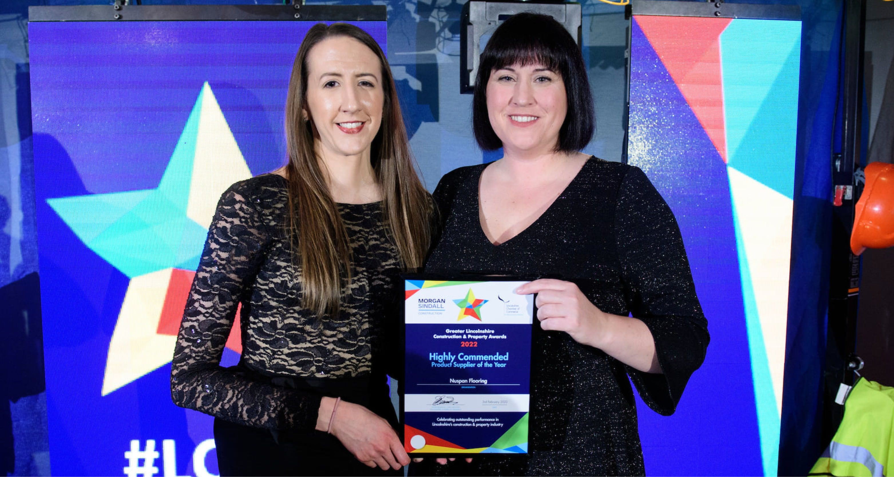 ‘Highly Commended’ for Nuspan in Product Supplier of the Year ‘Highly Commended’ for Nuspan in Product Supplier of the Year
