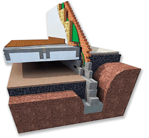 Nuspan Insulated Precast Flooring - Timber Frame